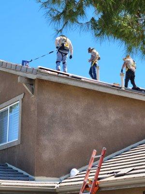 Solar Panel Installation on Roof