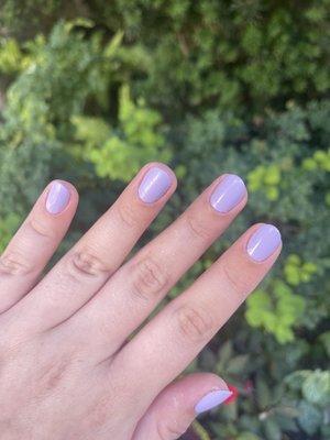 Normal polish mani