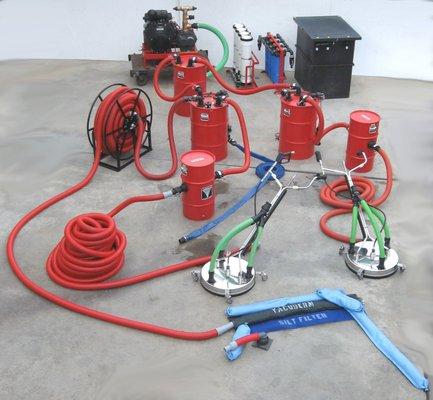 Wash Water Recovery/Filtration System