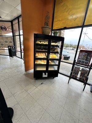 Mexican sweet bread section