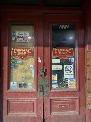 Cadillac Bar is no longer open.