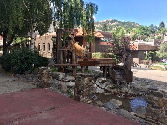 "Prospector Fountain" by Lyndon Fayne Pomeroy