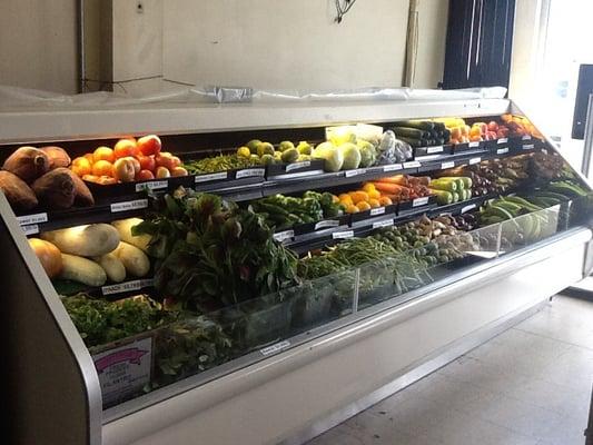 Our fresh Produce case