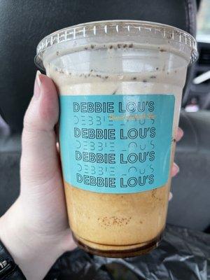 Brown sugar iced coffee!