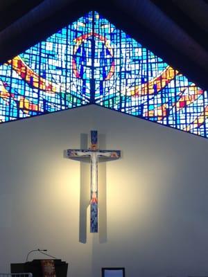 The cross that hangs Is the one that binds us together ;-)