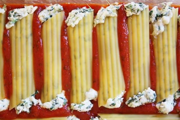 Homemade Manicotti