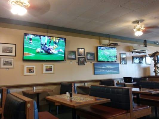 Great place to watch football on Sundays