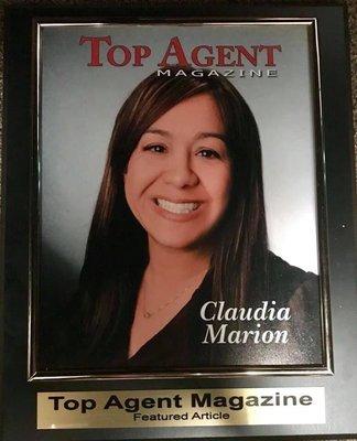 Voted December 2018 issue Top Agent Magazine