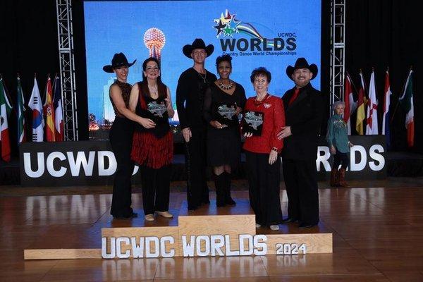 Grace Journey with Richard Dugger 2024 ProAm Female Gold Newcomer III Overall Champion UCWDC Worlds!