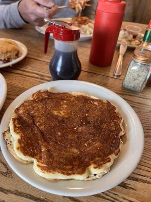 Pancake with syrup