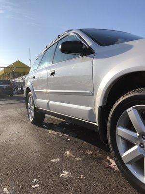 A clean car is a happy car