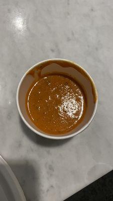 Tomato bisque soup