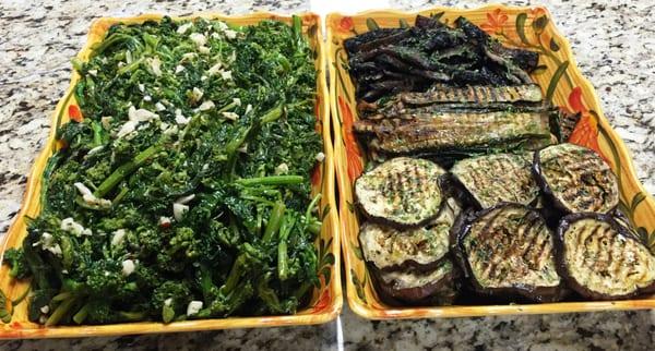 Brocoli Rabe & Grilled Vegetables