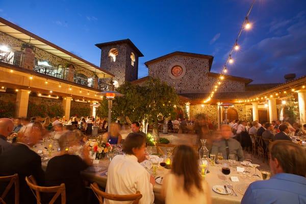 Wedding Reception at Jacuzzi Winery in Sonoma