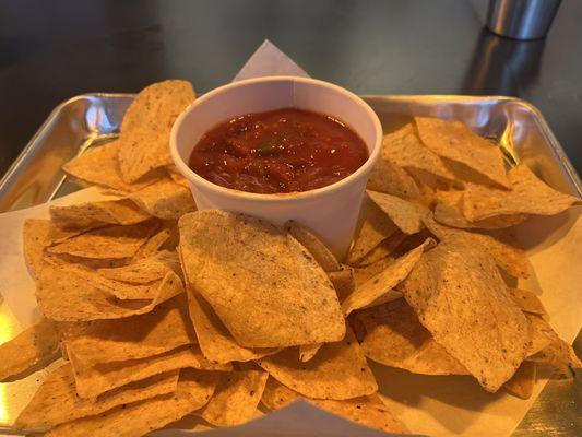 Chips & Salsa (Pace Picante for sure!)