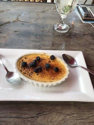 Crewmen brûlée was amazing!