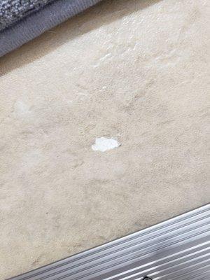 Chipped floor