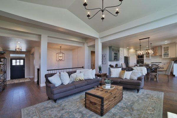 Legato Interior.  This house won several awards in the Northern Wasatch parade of Homes 2017.