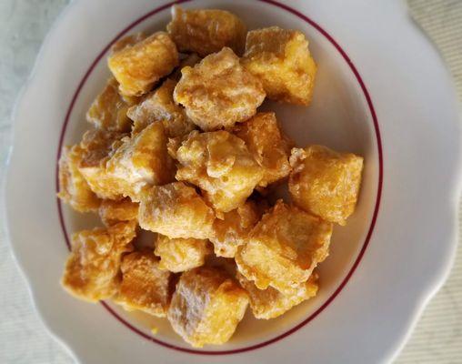 Salted Egg Tofu