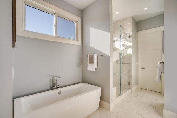 Master bath tub