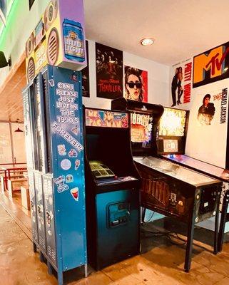 Blast to the past ..: Lockers and PAC Man.