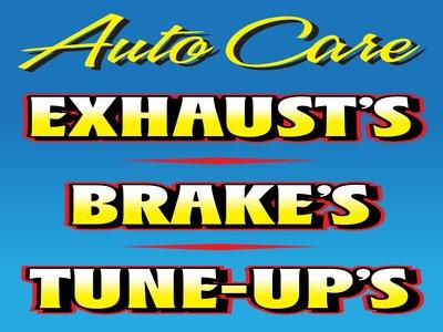 Exhausts, Brake's, Tune ups.. we do it all!