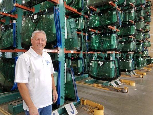 Welcome to Blue Ribbon Auto Glass! A photo of Matt, the Owner