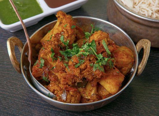 Aloo Gobhi ( Potato & Cauliflower Dish)