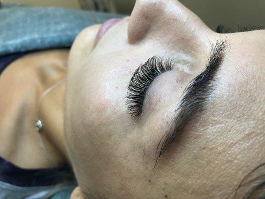 Volume and classic EyeLash extension