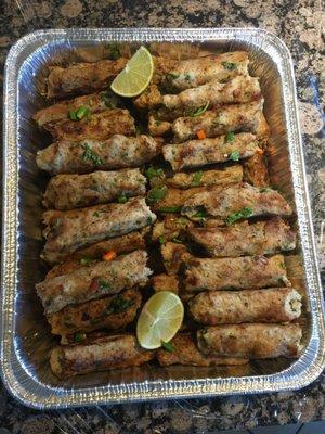 Chicken seekh kabab