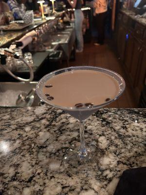 This is the coffee bean Martini!! Great for a late night pick me up!