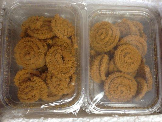 Delicious Chakali! (Packaged very well, Delivery before time, very much pleased!)