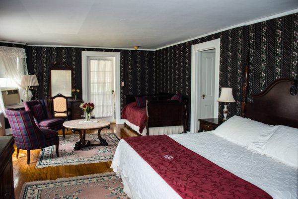 Enjoy our luxurious main house suites, each with their own private living room.