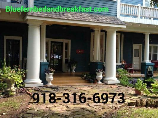 Take a look at the website. Bluefernbedandbreakfast.com