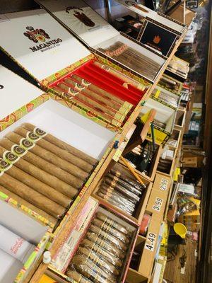 Come see our wide selection of high-end cigars