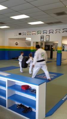 4 to 5 year old jiu-jitsu class