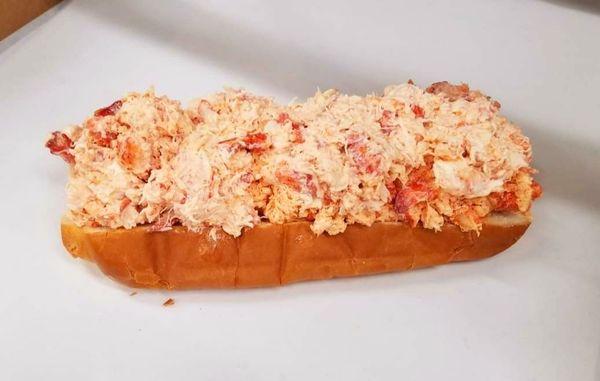 July 2021: Lobster Roll-- what this eatery is known for...