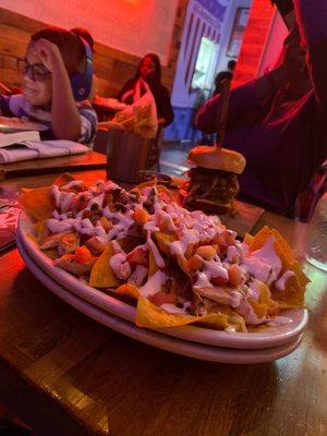 Nachos and The BX Burger