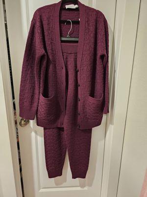 Signature knit jogger and cardigan originally $778, paid $178 after all disounts!