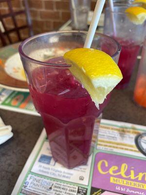 Blueberry lemonade