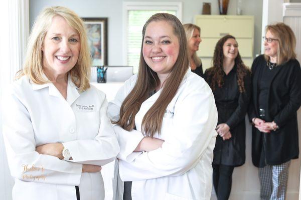 Dr. Laurie Nelson and Dr. Amanda Thomas, Audiologists