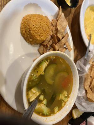 Chicken tortilla soup