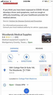 Woodlands Medical Supplies