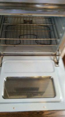 Cleaned Oven