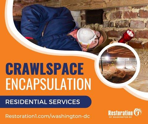 Crawl Space Encapsulation