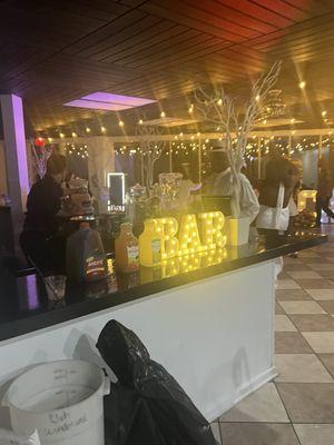 Bar area