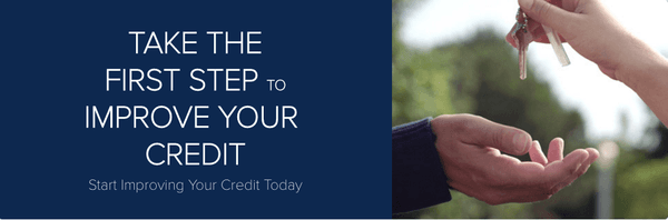 Start Improving Your Credit Today