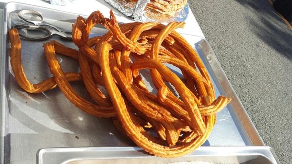 Churros estilo guadalajara.