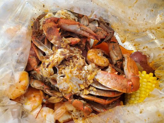 Blue Crab  Wave Boil