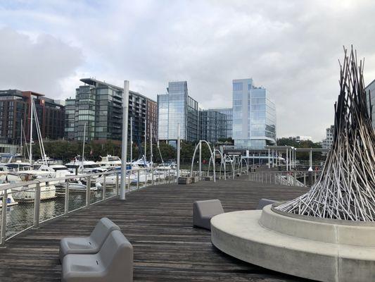 Hotel from the pier